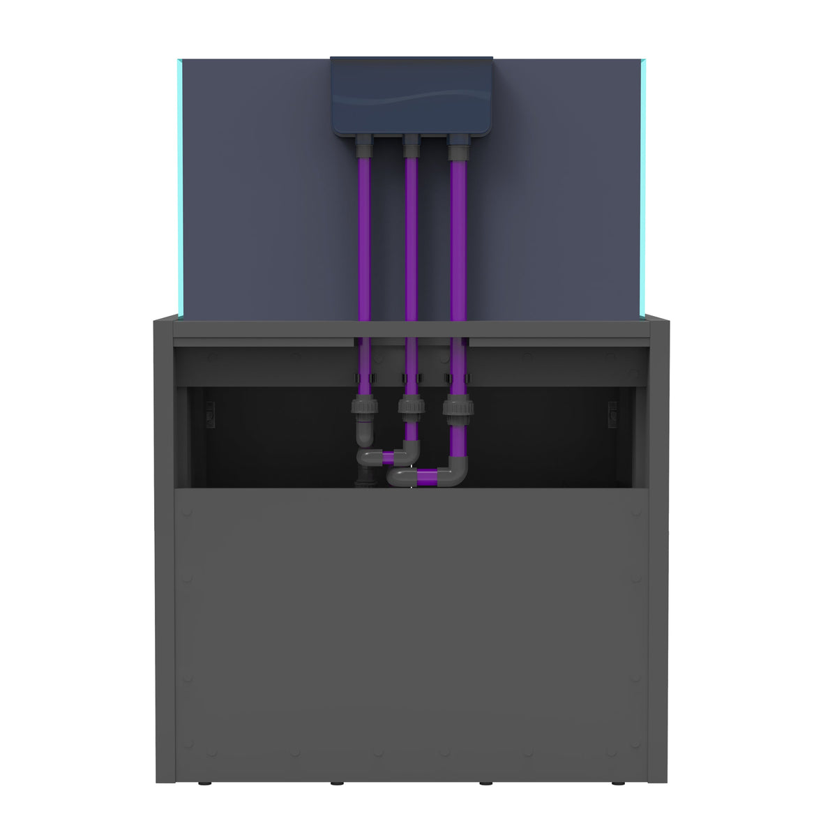 OPUS G2 300 Pro-Line with Grey Cabinet (Aquarium, Plumbing, Sump & Stand Kit)