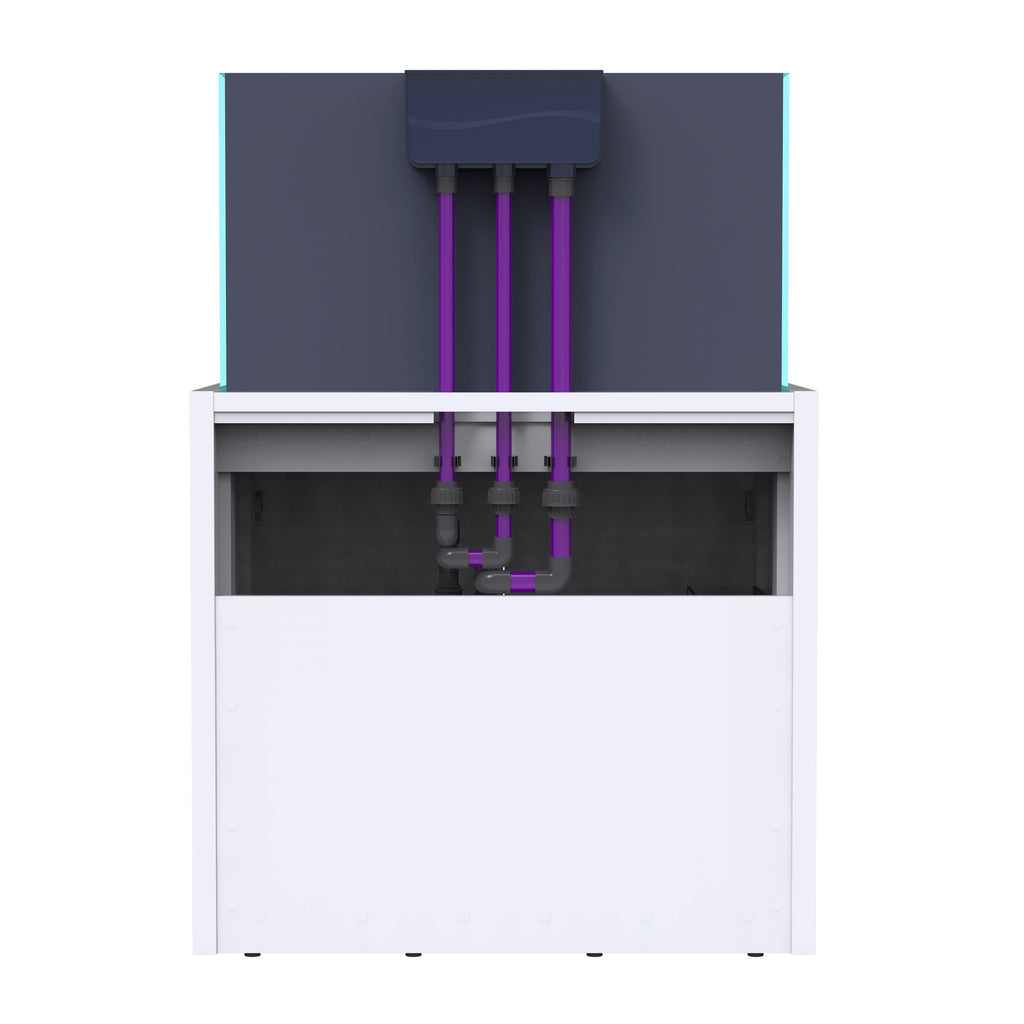OPUS G2 300 Pro-Line with White Cabinet (Aquarium, Plumbing, Sump & Stand Kit)