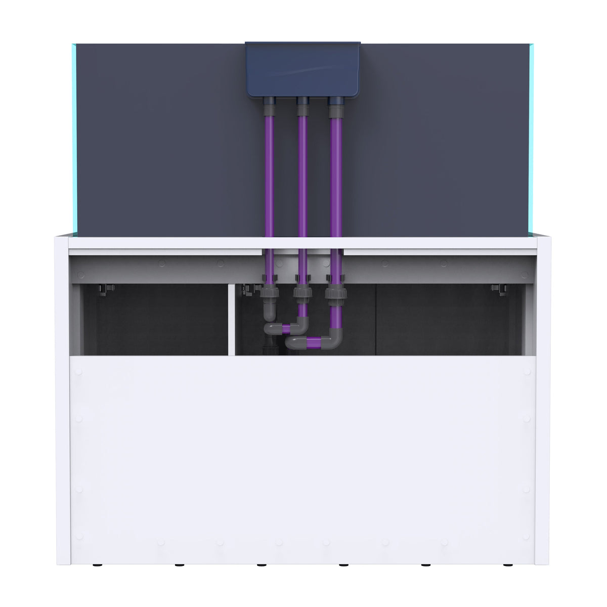 OPUS G2 440 Pro-Line with White Cabinet (Aquarium, Plumbing, Sump & Stand Kit)