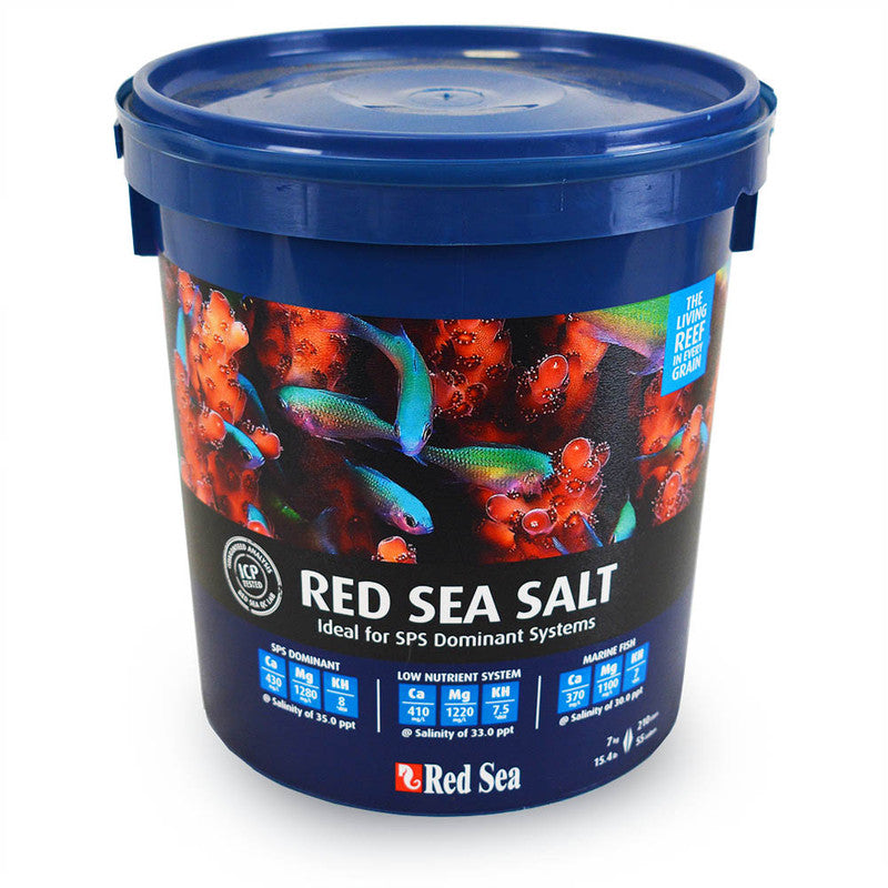 Red Sea Salt Blue Bucket – 55 Gallon Marine & Reef Salt Mix