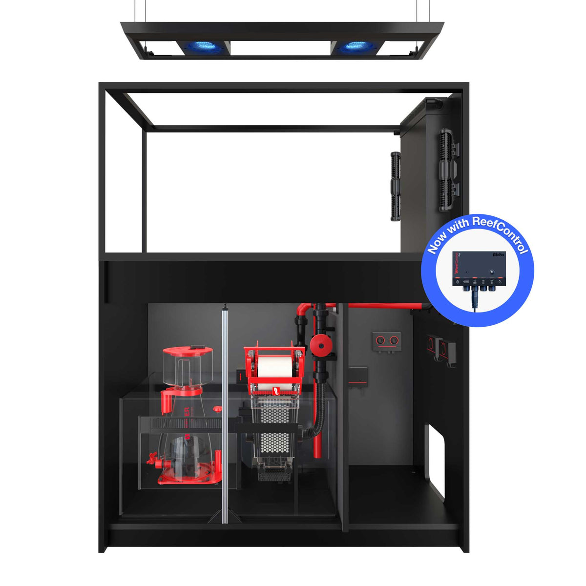 Red Sea REEFER MAX Peninsula 500 G3+ Reef Aquarium System – Black