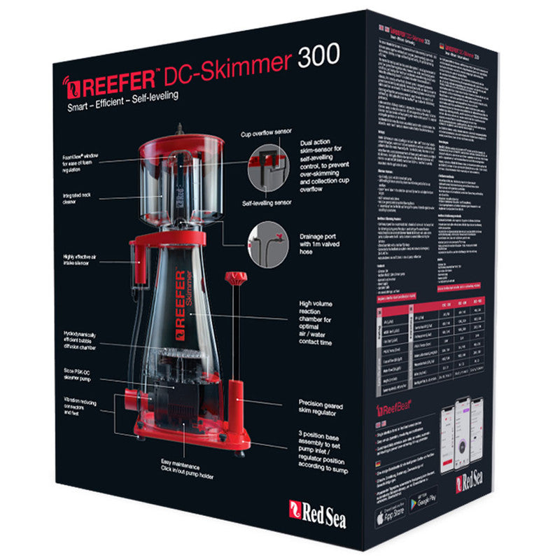 Red Sea REEFER DC Skimmer 300 with ReefRun Self-Leveling Technology