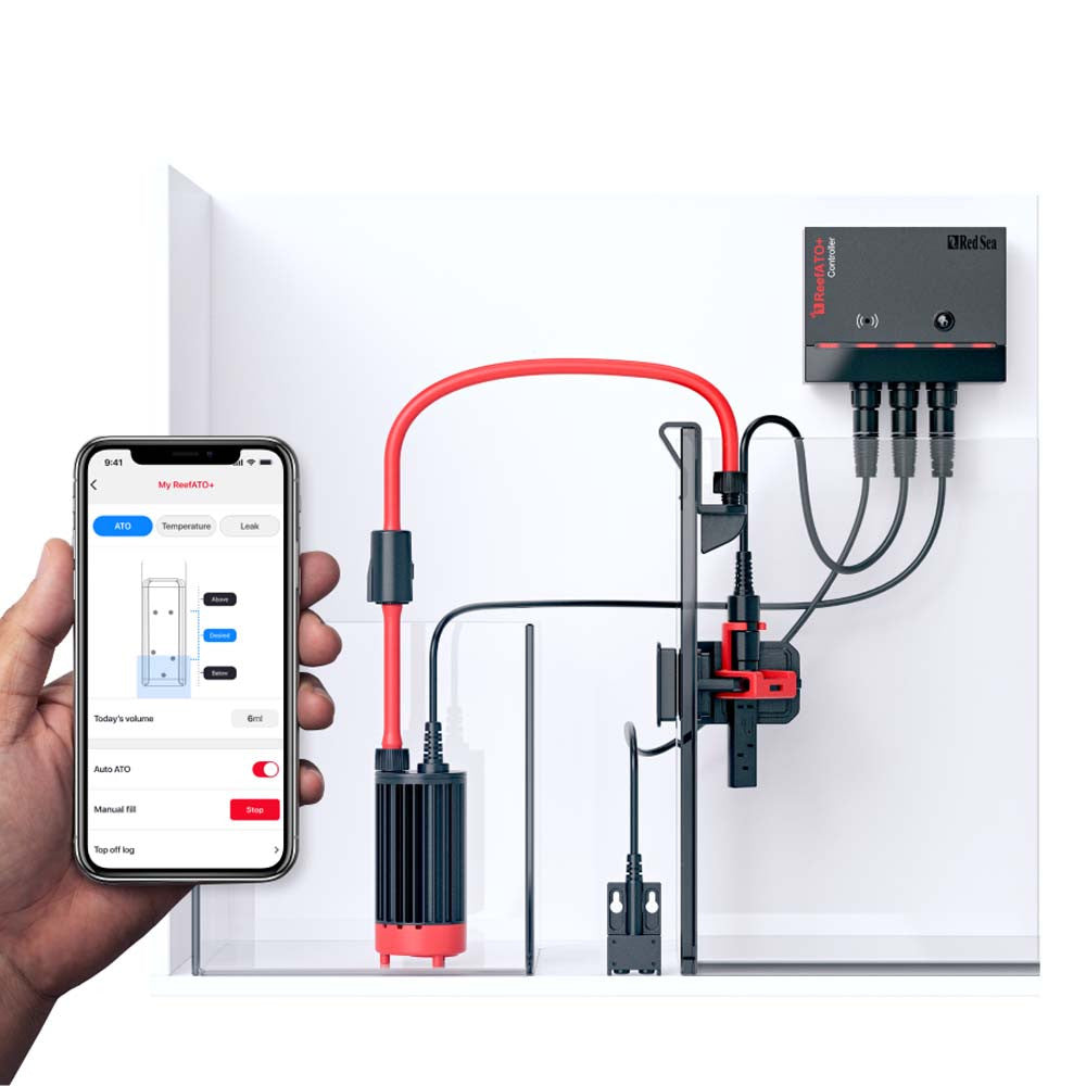 Red Sea ReefATO+ 3-in-1 Smart Auto Top Off, Temperature Monitor & Leak Detector