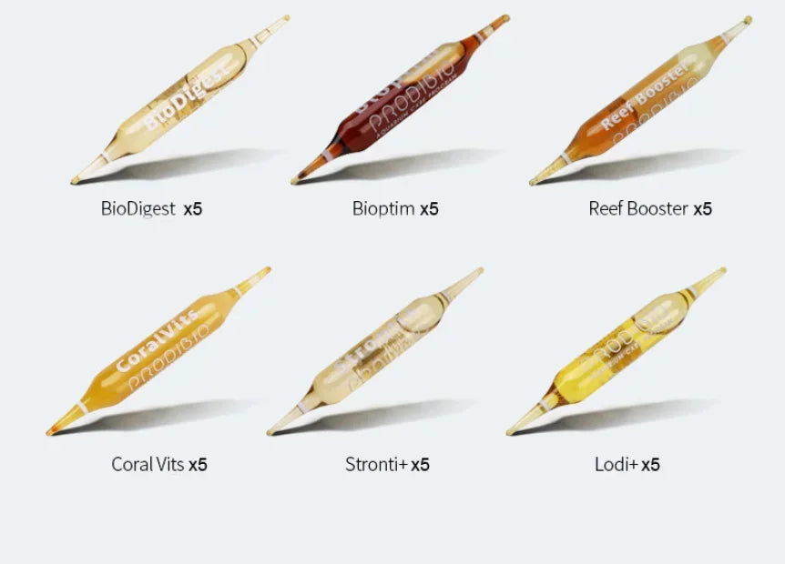 PRODIBIO BioKit Reef 6 in 1 Aquarium Maintenance Kit System (30 Vials)