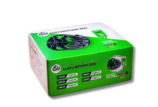 Dalua Great White WiFi Wave Maker Series – Smart Controllable Aquarium Flow Pump (1,500–6,000 GPH)