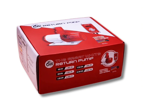 Dalua GW WiFi Return Pump Series – Smart Controllable Aquarium Pump (1,000–4,200 GPH)