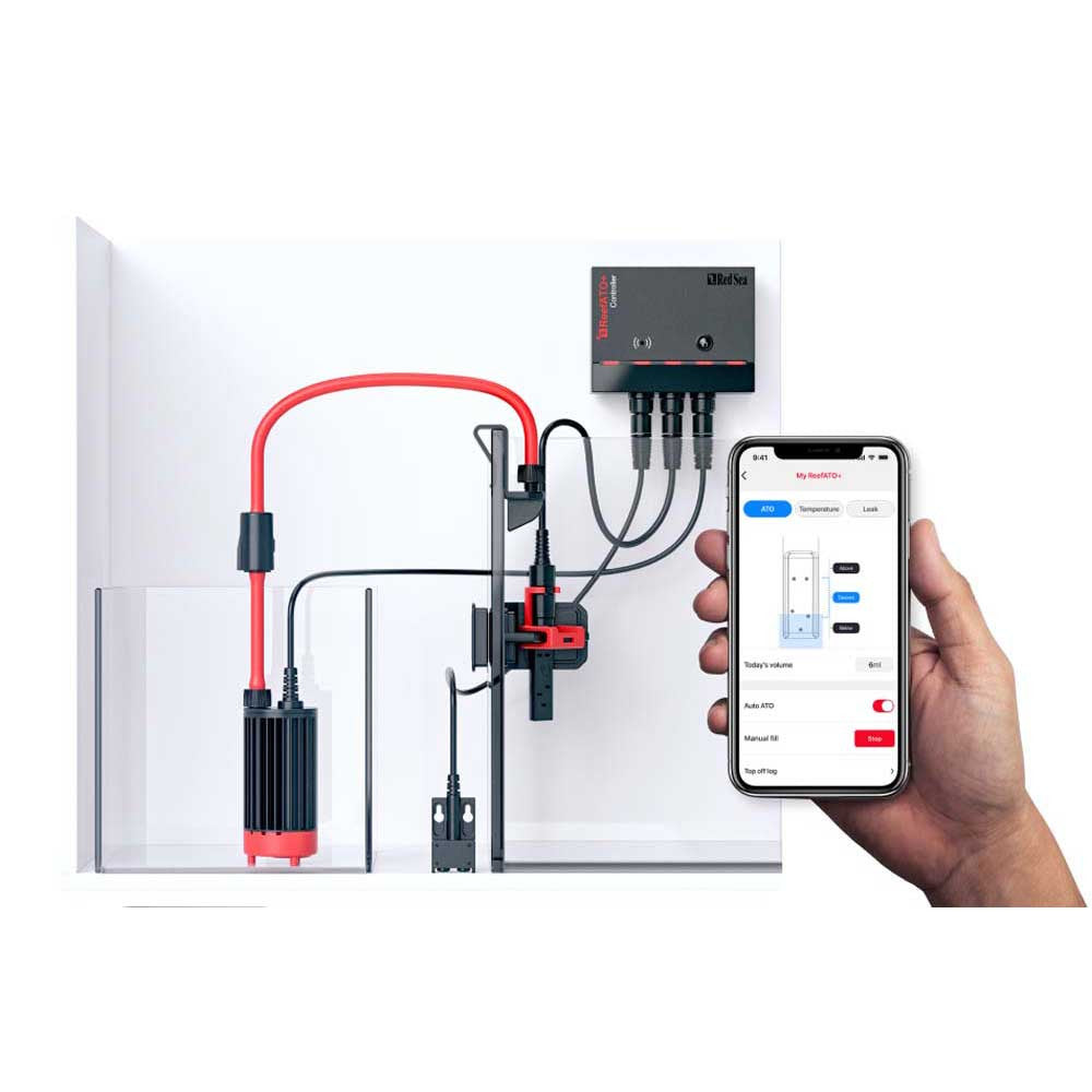 Red Sea ReefATO+ 3-in-1 Smart Auto Top Off, Temperature Monitor & Leak Detector