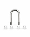 NEW SS-Series U-Bend Stainless Steel Tubing Connector + 4x Suction Cups
