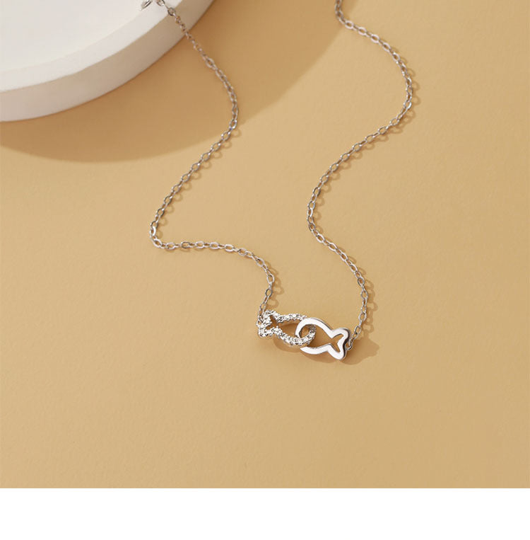 Personality Kiss Fish Anklet for Women – Ocean-Inspired Charm Bracelet