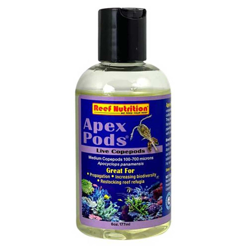 Reef Nutrition Apex-Pods Live Copepods – 6 oz
