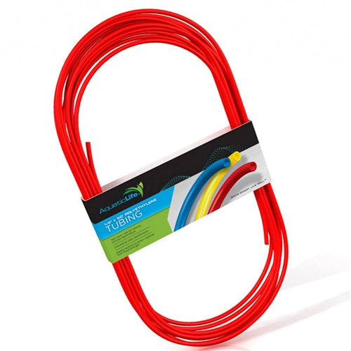 Aquatic Life 1/4-Inch RO/DI Polyethylene Tubing — 50 Feet ro-red