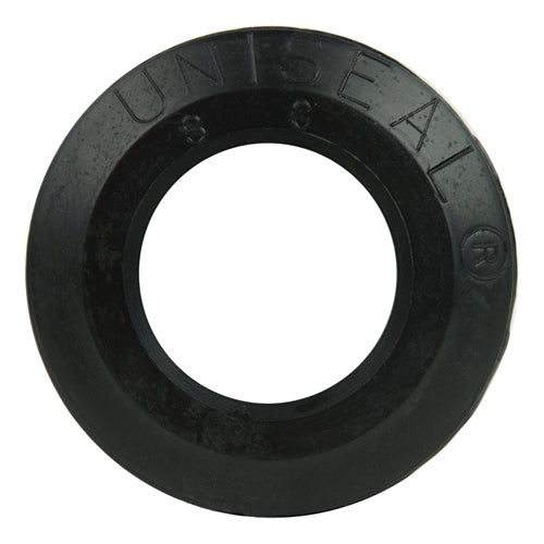 Uniseal Black Pipe-to-Tank Seal for Curved Aquarium Reservoirs uniseal-1