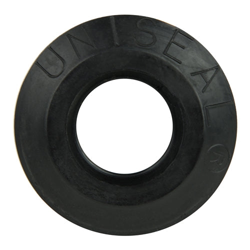 Uniseal Black Pipe-to-Tank Seal for Curved Aquarium Reservoirs uniseal-34