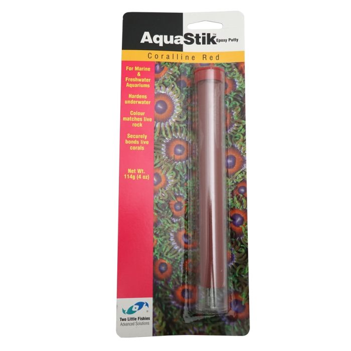 Two Little Fishies AquaStik Underwater Epoxy Putty Reef Safe Coral & Rock Bonding Adhesive