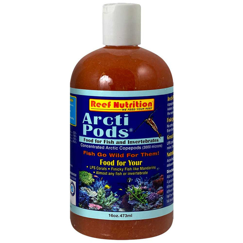 Reef Nutrition Arcti-Pods Arctic Copepod Concentrate – 16 oz and 32 oz