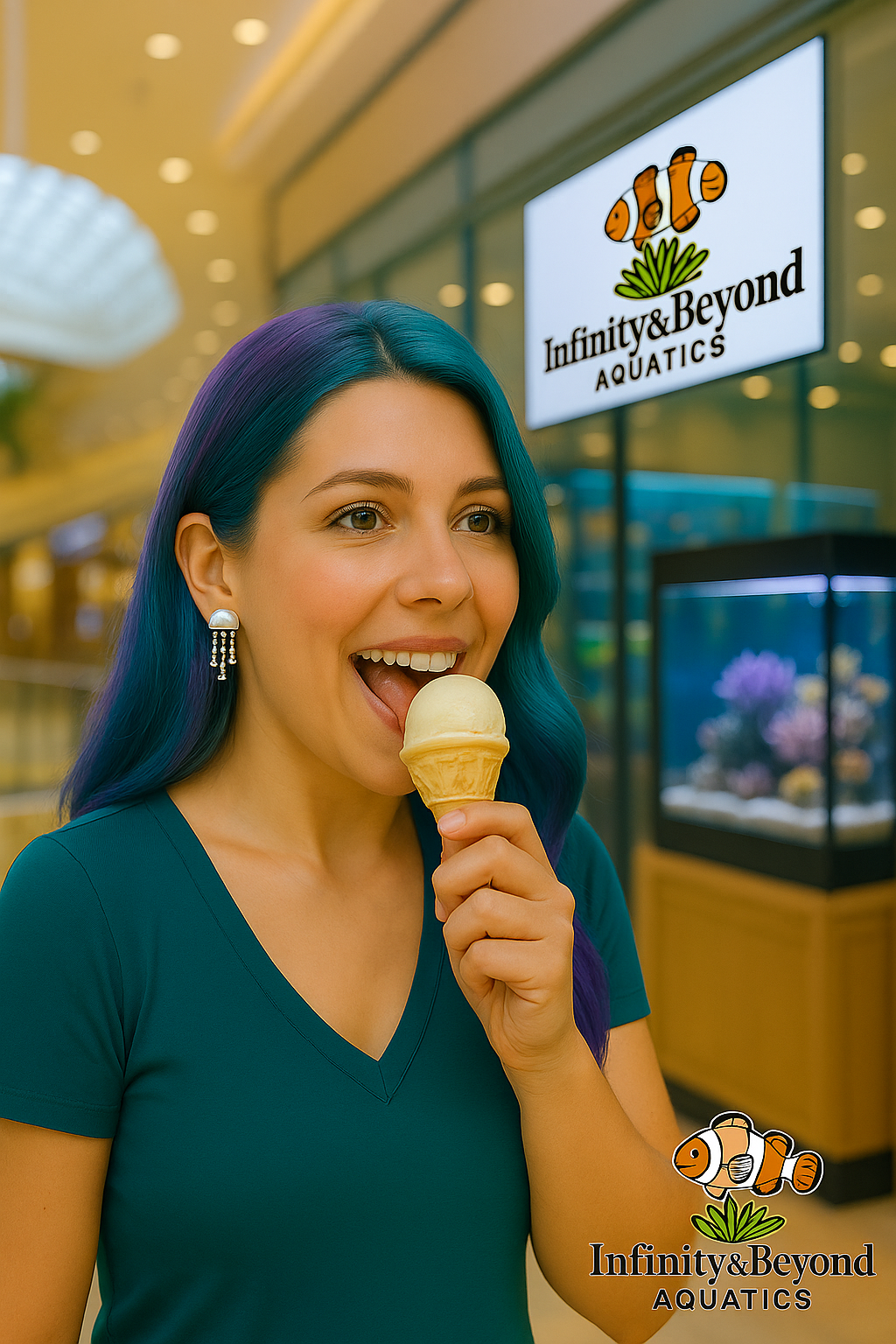 Colorful Jellyfish Tassel Stud Earrings – Ocean Glam Collection