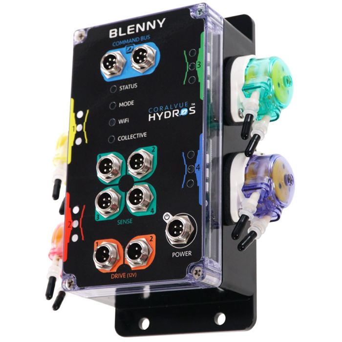 HYDROS Blenny WiFi Aquarium Controller & 4-Head Precision Dosing Pump