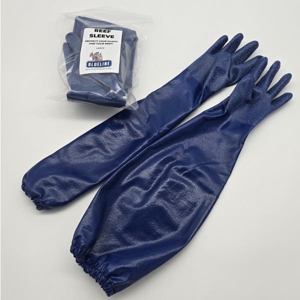 Blueline shoulder-length reef sleeve gloves
