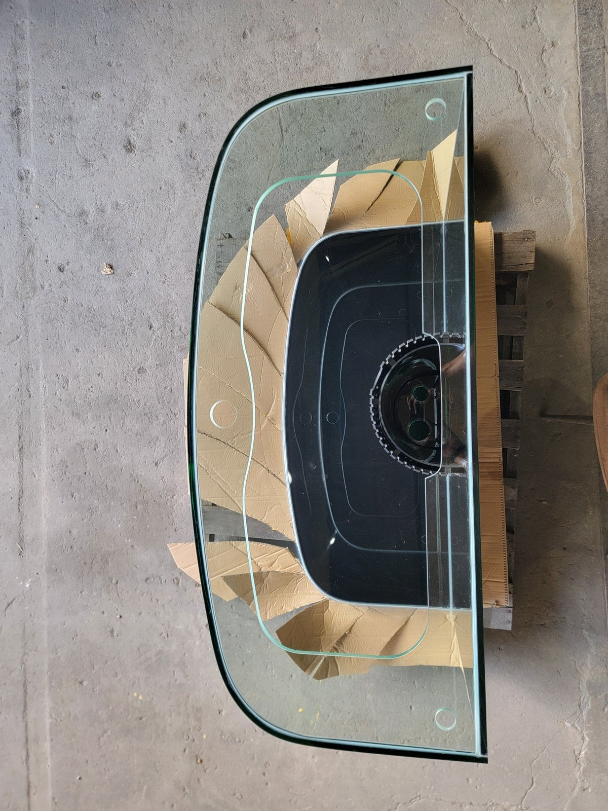 Glass Bowfront