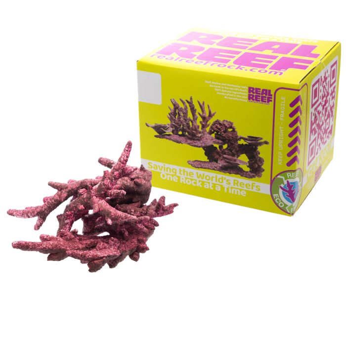 Real Reef Fancy Branch Rock Natural Vertical Aquascaping Rock for Reef Aquariums (Multiple Sizes Available)