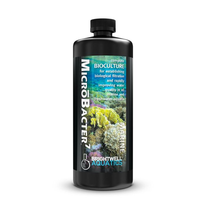 Brightwell Aquatics MicrōBacter7 Bacterial Additive Biological Filtration & Water Clarifier