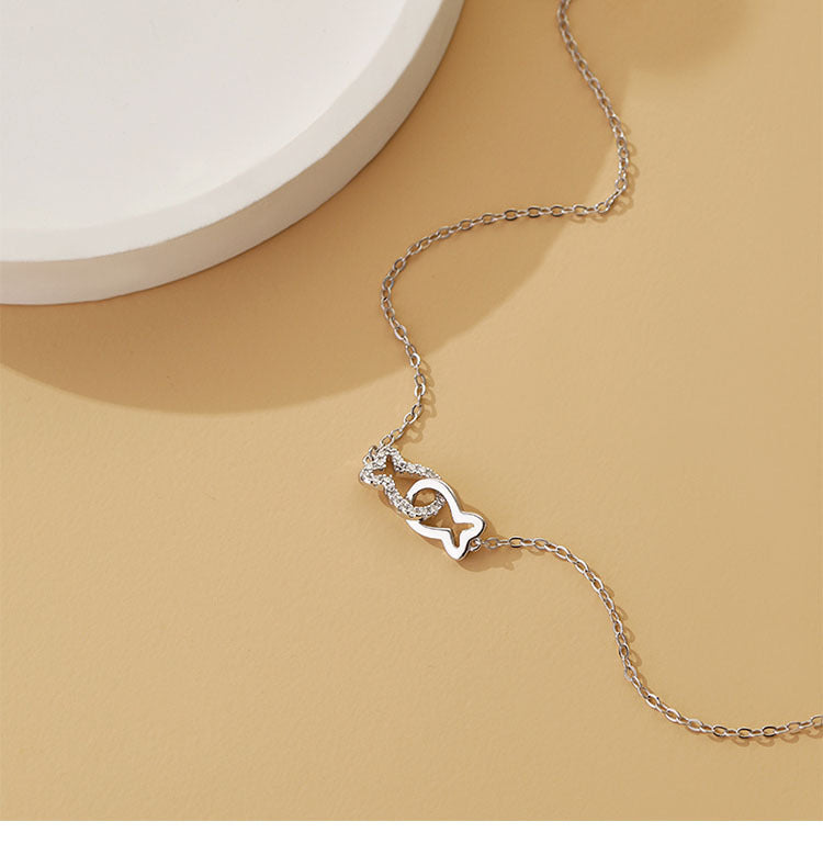 Personality Kiss Fish Anklet for Women – Ocean-Inspired Charm Bracelet