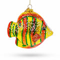Aquarium Fish Glass Christmas Ornament