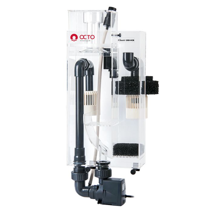 Reef Octopus Classic 1000 HOB Protein Skimmer for Saltwater & Reef Aquariums | Up to 130 Gallons