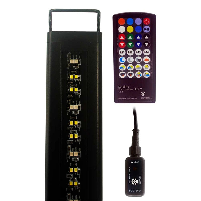 Current USA Satellite Color RGBW Freshwater LED Light 24–36" with Controller