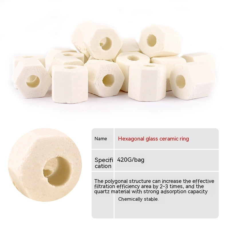 Fish Tank Filter Media Assortment- Activated Carbon, Ceramic Rings, Ammonia Remover & more