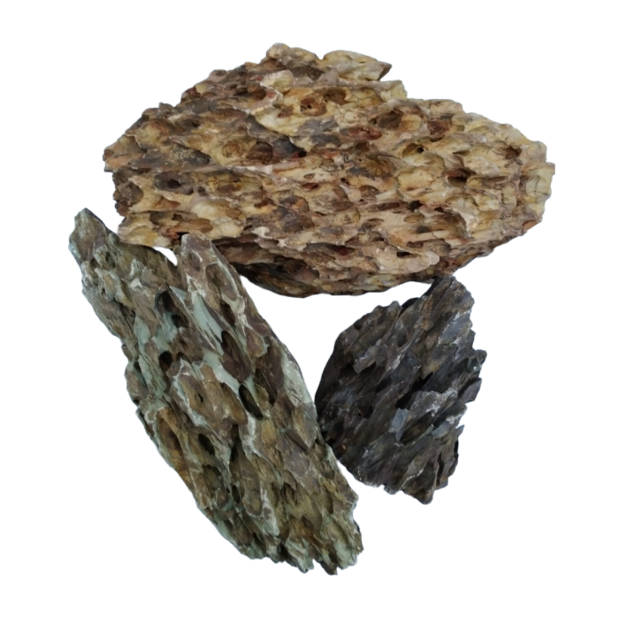 IceCap Premium Dragon Stone Hardscape Rock for Freshwater Aquariums (44 lbs)