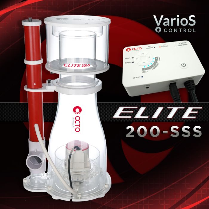 Reef Octopus Elite 200 SSS Space Saver Super Cone Protein Skimmer | Up to 530 Gallons