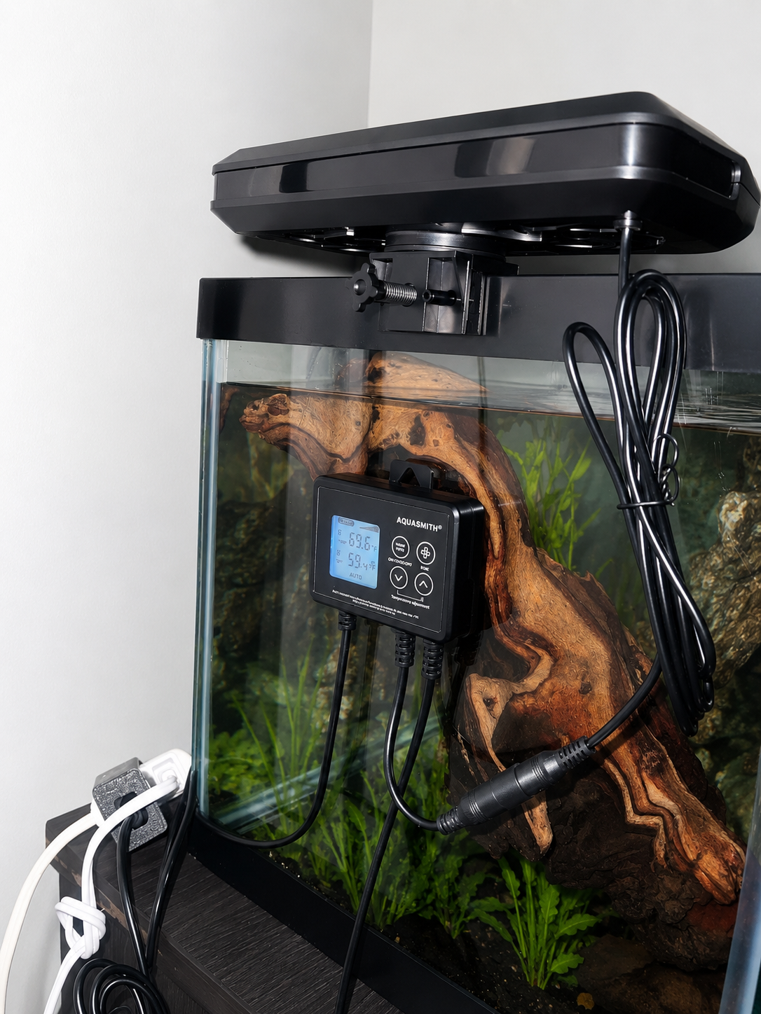 Infinity SmartTemp Pro Aquarium Cooling Fan System with External Controller
