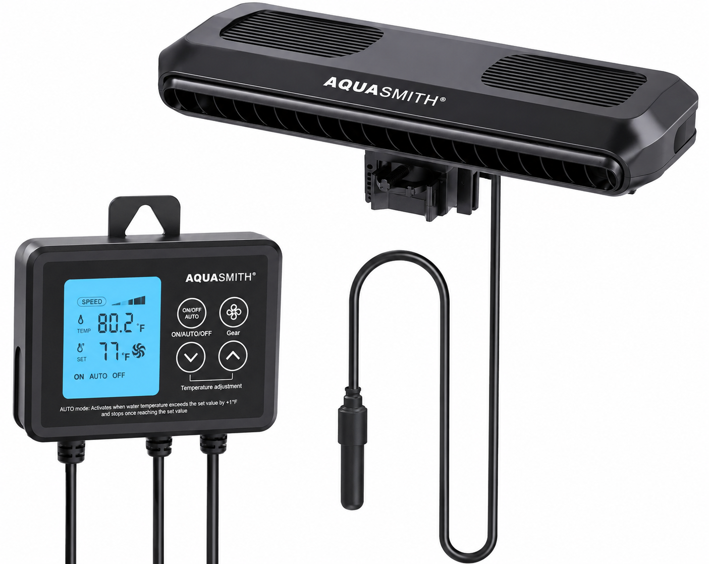 Infinity SmartTemp Pro Aquarium Cooling Fan System with External Controller