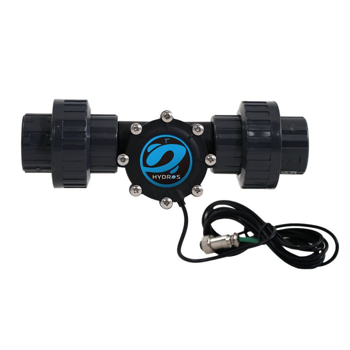 HYDROS Precision Flow Sensors for Aquarium Monitoring (3/4", 1", 1½" & 2")