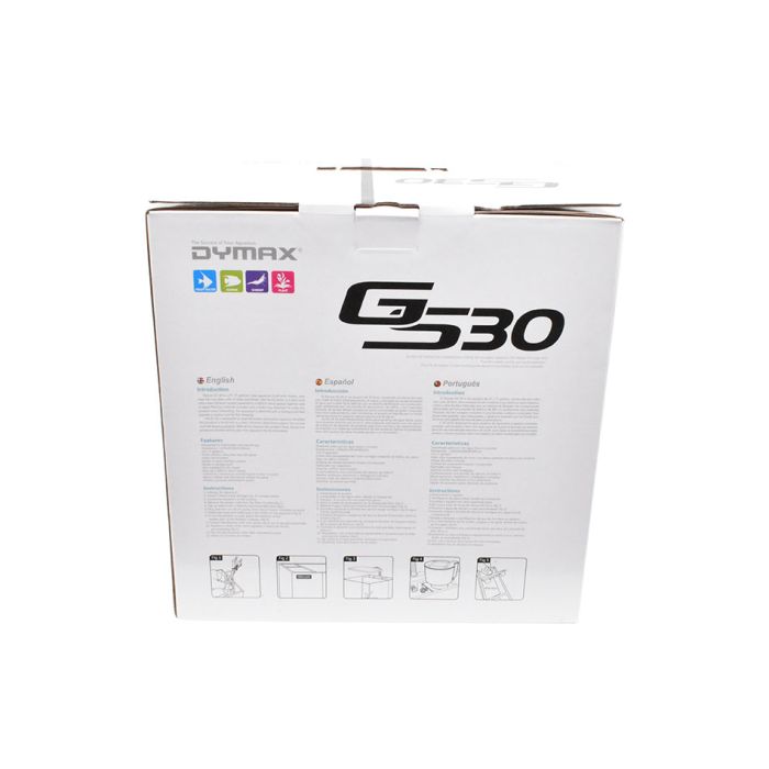 ￼Dymax GS30 7 Gallon Cube Glass Aquarium