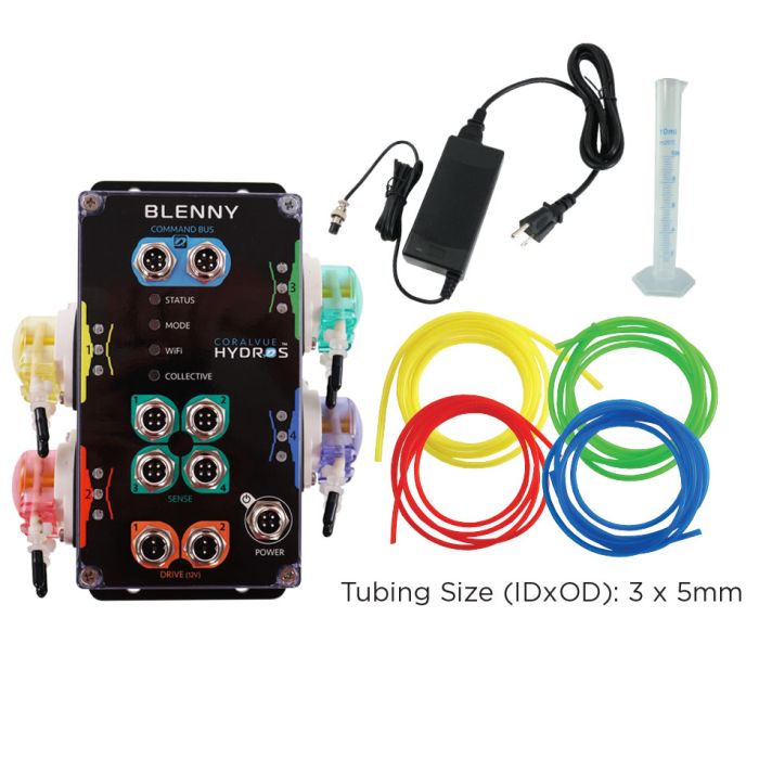 HYDROS Blenny WiFi Aquarium Controller & 4-Head Precision Dosing Pump