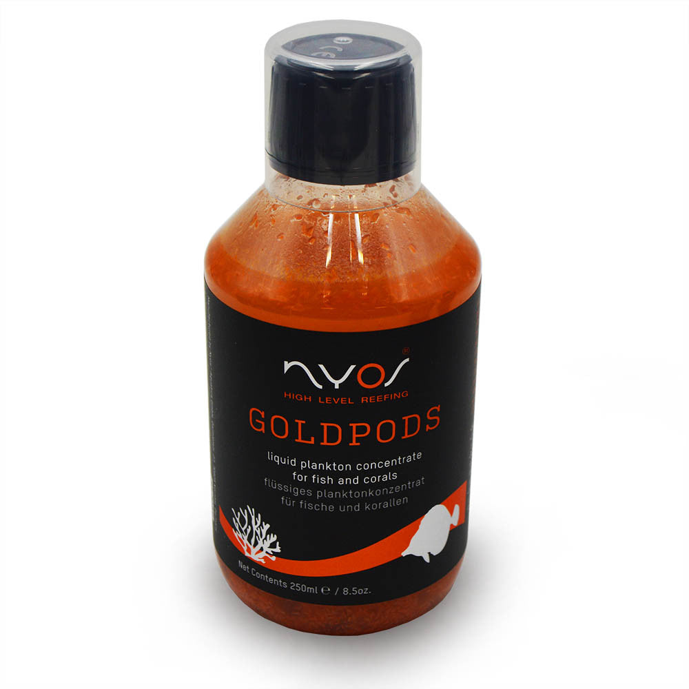 GoldPods Fish & Coral Food (250 ml - 8.5 oz) - NYOS