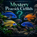 Mystery Peacock Cichlids – 6 Pack – Freshwater Fish — IBA illustrative artwork; selection varies