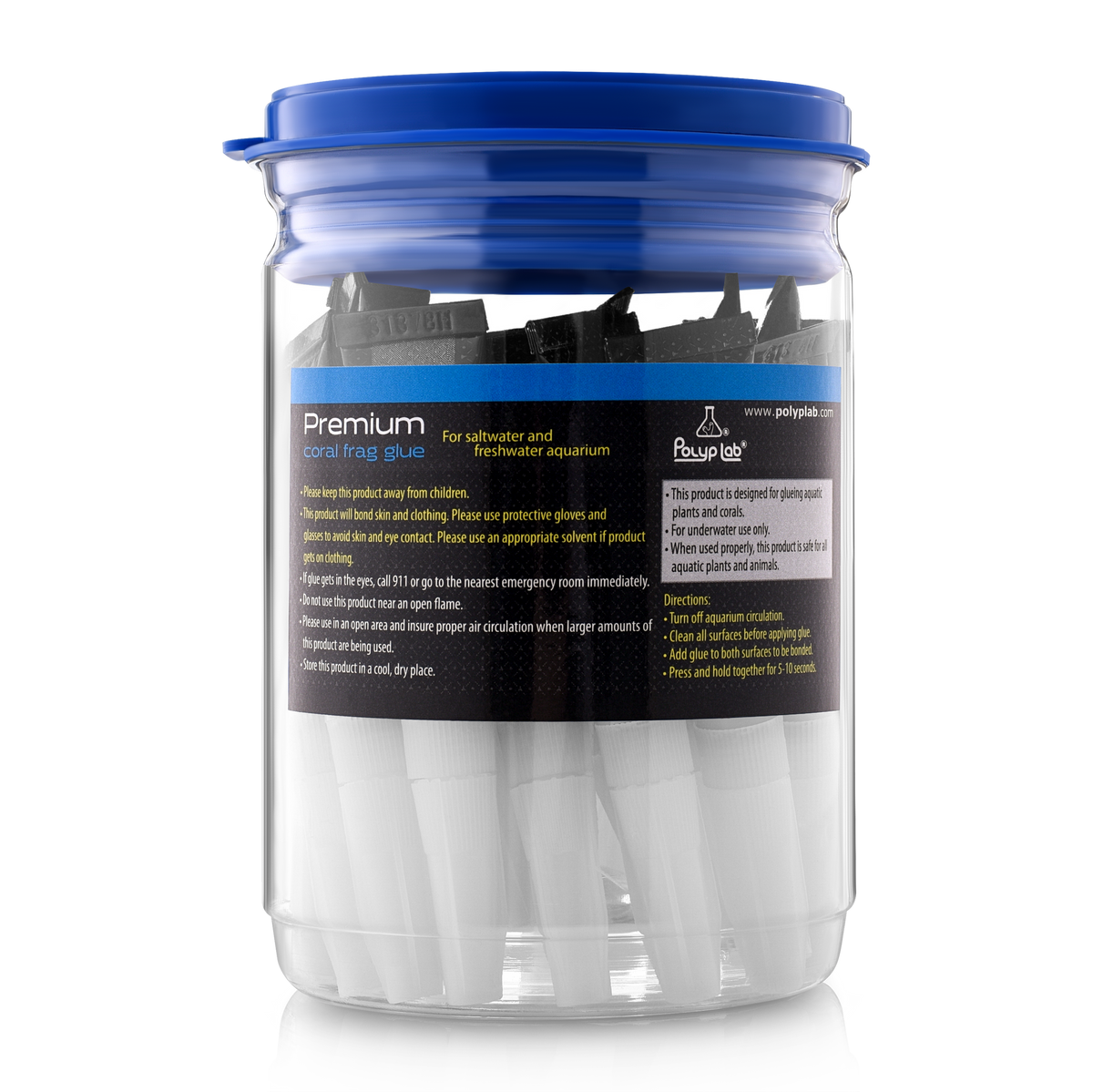 PolypLab Premium Frag Glue Grenade Pack – 25 × 4 g Tubes (100 g)
