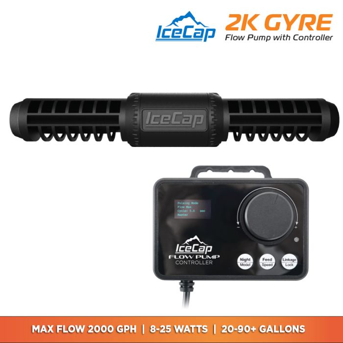 IceCap 2K Gyre Flow Pump with WiFi Controller | 2000 GPH