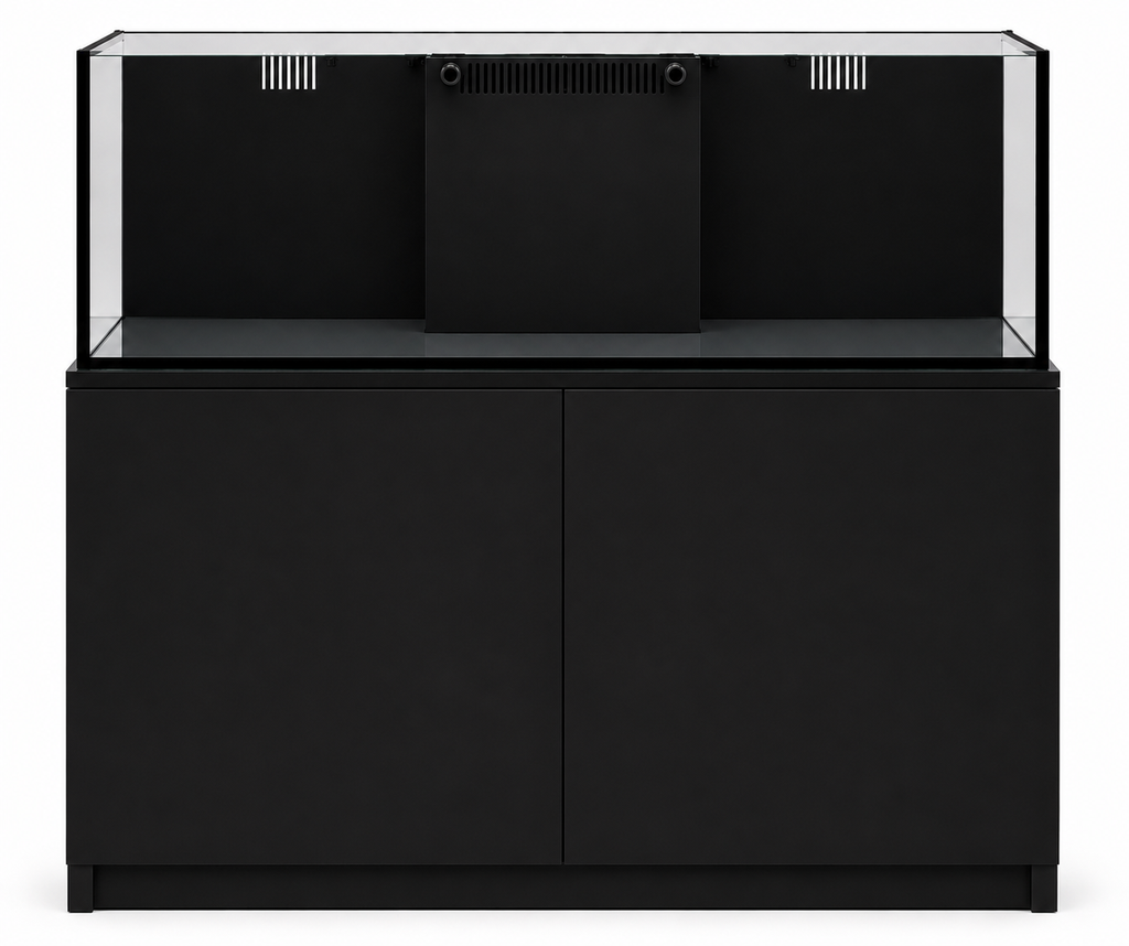 IceCap 60 Gallon Rimless All-In-One Aquarium with Cabinet Stand