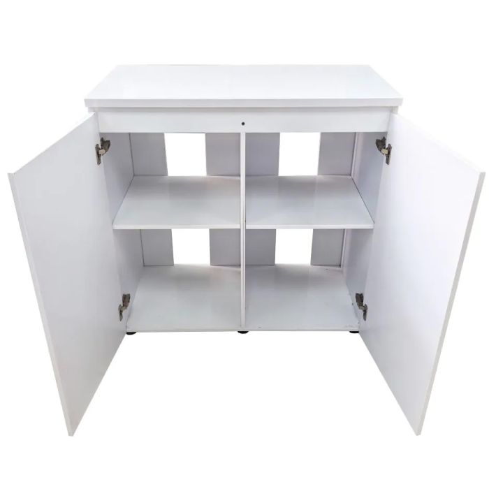 IceCap 60 Gallon Rimless All-In-One Aquarium with Cabinet Stand