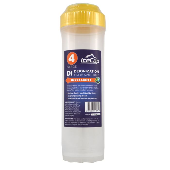 IceCap RO/DI Refillable DI Cartridge | Replacement Stage 4