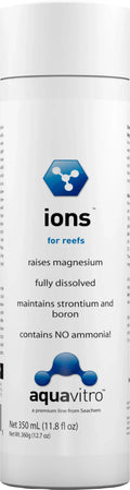 Aquavitro Ions 350mL – Magnesium & Trace Element Support for Reef Stability PRE ORDER