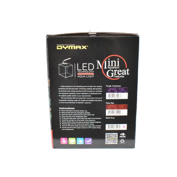 Dymax IQ5 4.7-Gallon Mini Acrylic Aquarium