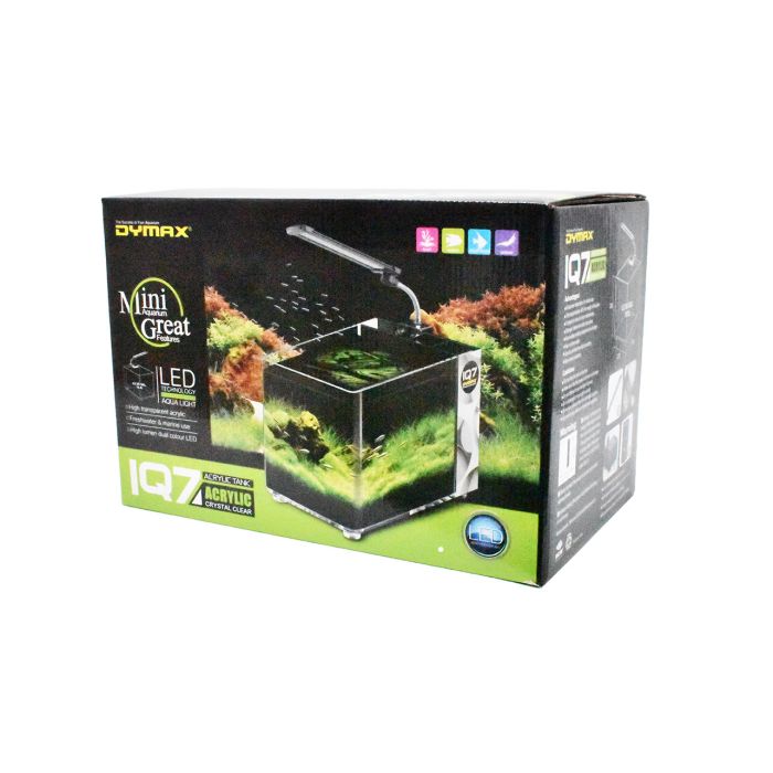 Dymax IQ7 5.2-Gallon Mini Acrylic Aquarium