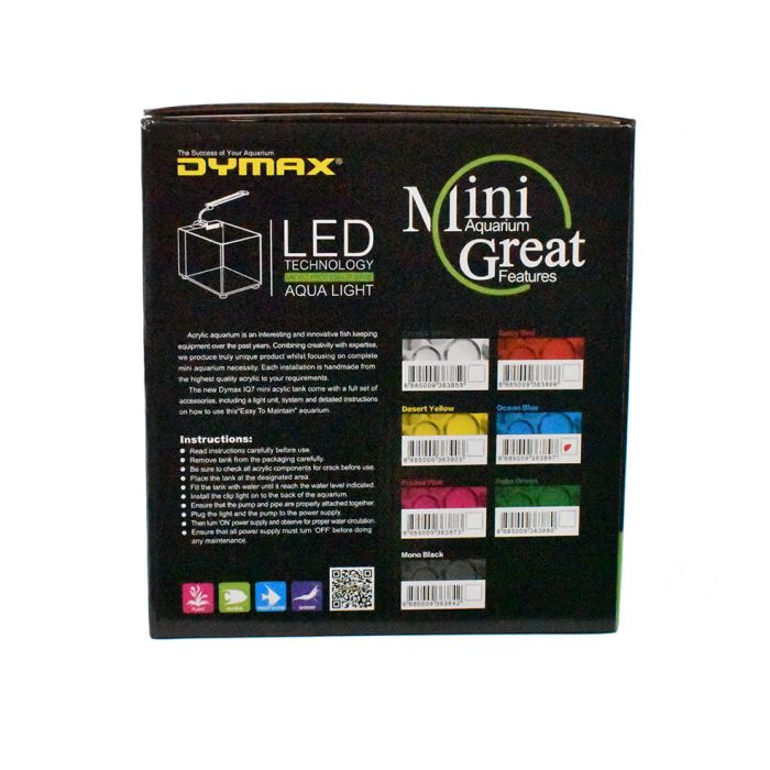 Dymax IQ7 5.2-Gallon Mini Acrylic Aquarium