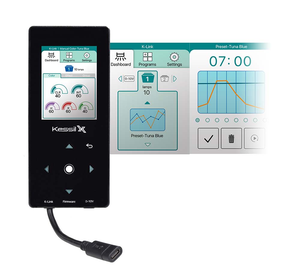 Kessil spectral controller x manufacturer product view