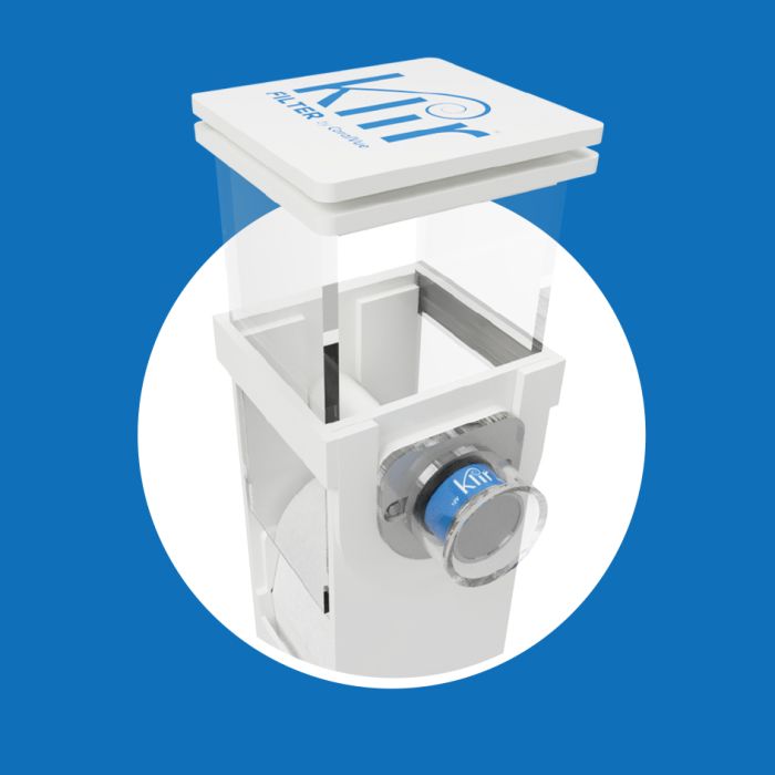 Klir DI-4 V2 Automatic Fleece Roller Filter System (Complete Kit with Smart Controller)